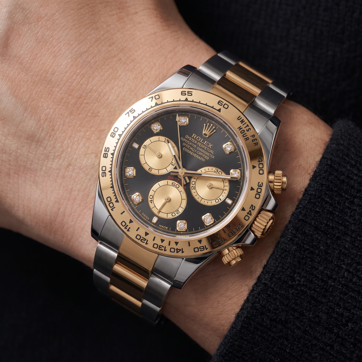 Cosmograph Daytona 126503 Bright Black Dial Automatic Men's Watch