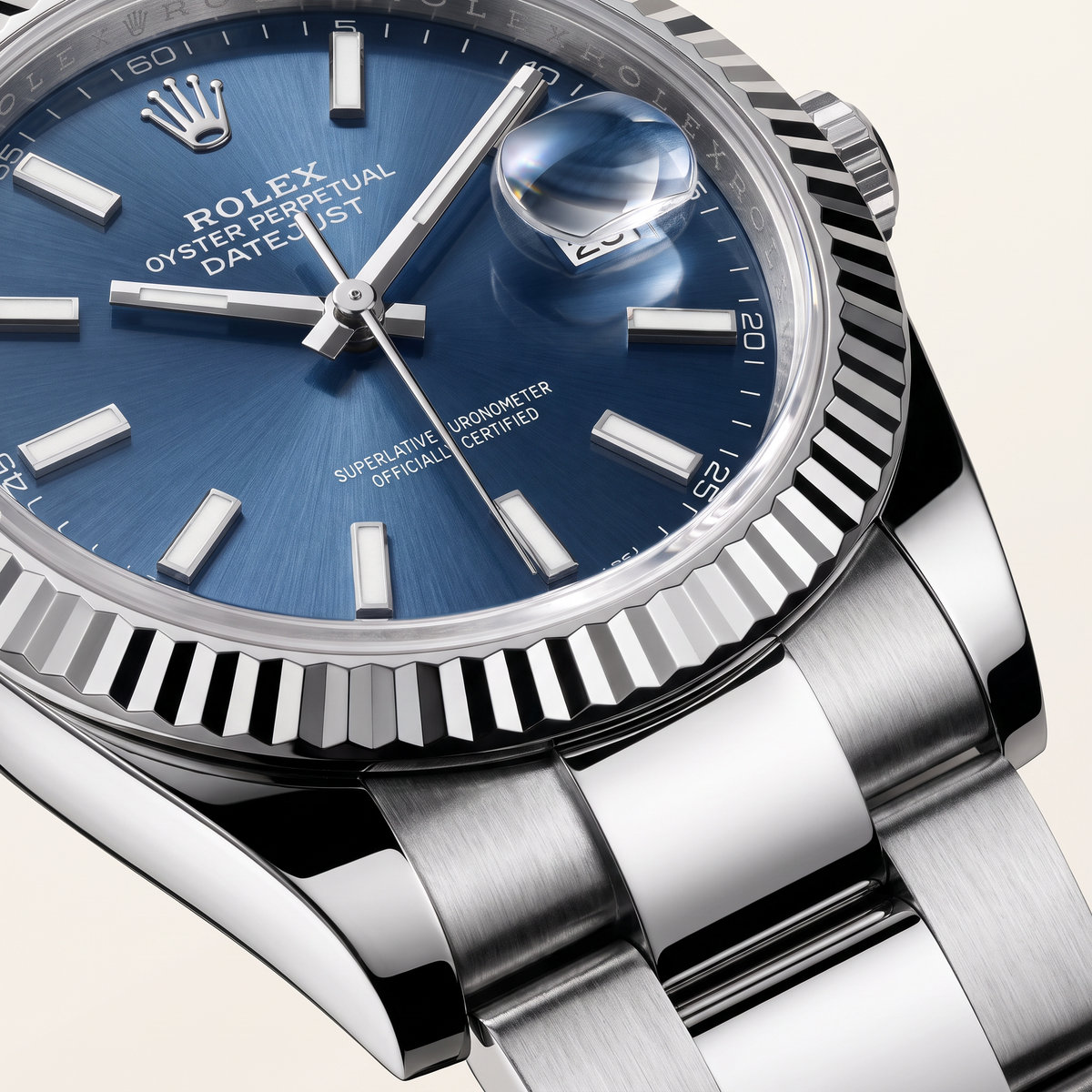 Datejust 126334 Blue Dial Oyster Stainless Steel Men's Watch