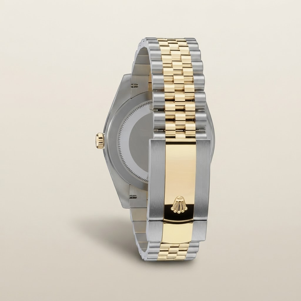 Datejust Champagne Dial Stainless Steel Yellow Gold Automatic Men's Watch
