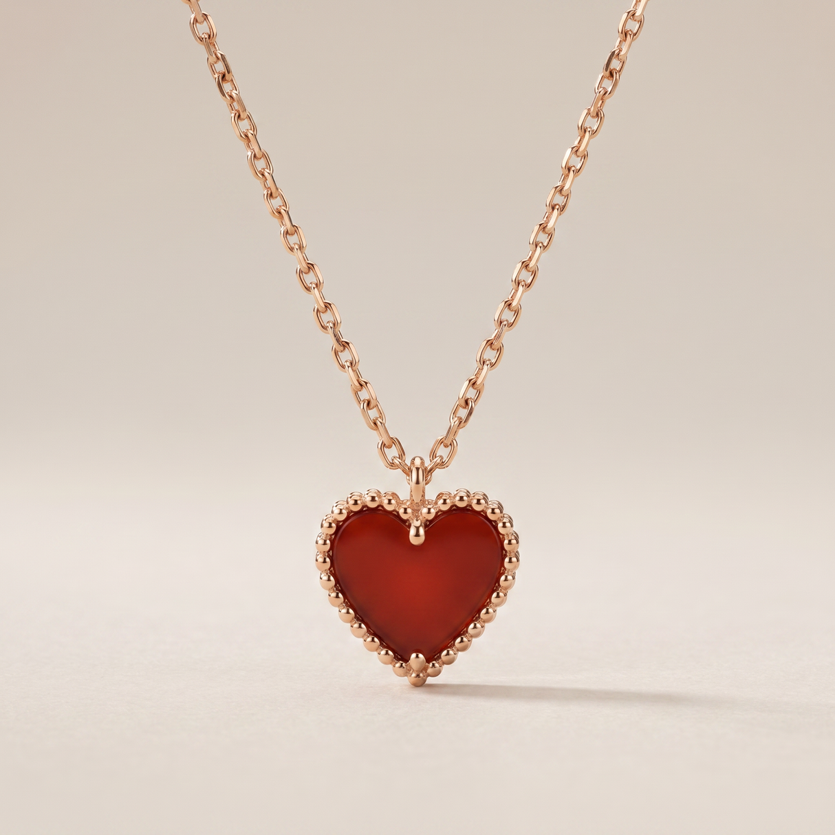 Sweet Alhambra Heart Pendant Necklace