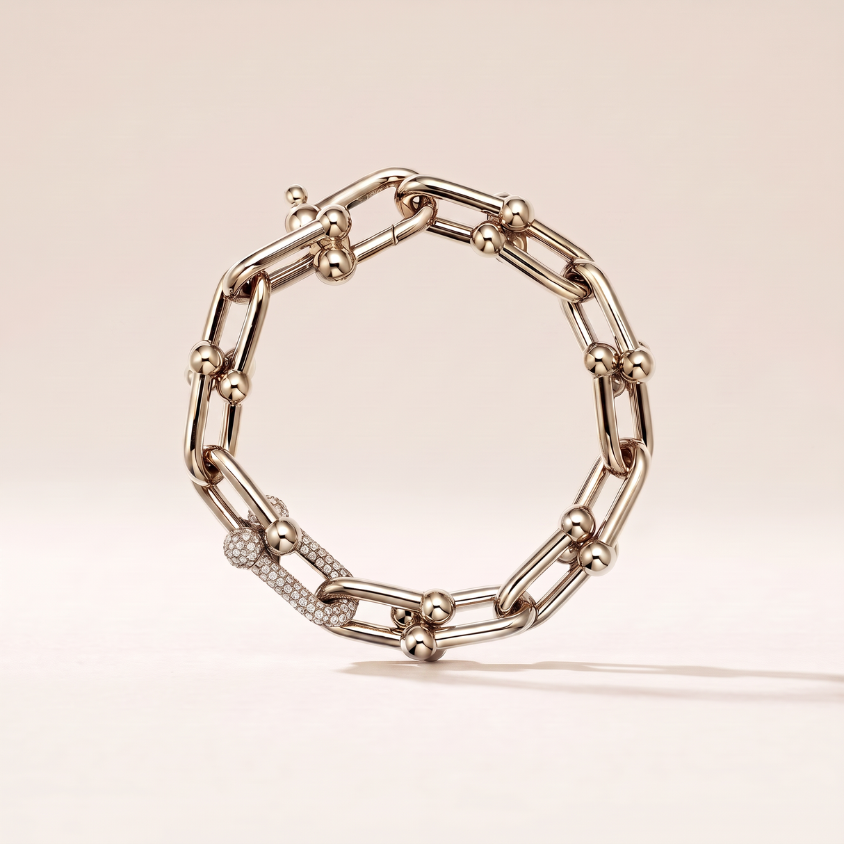 HardWear Link Pavé Diamonds Bracelet