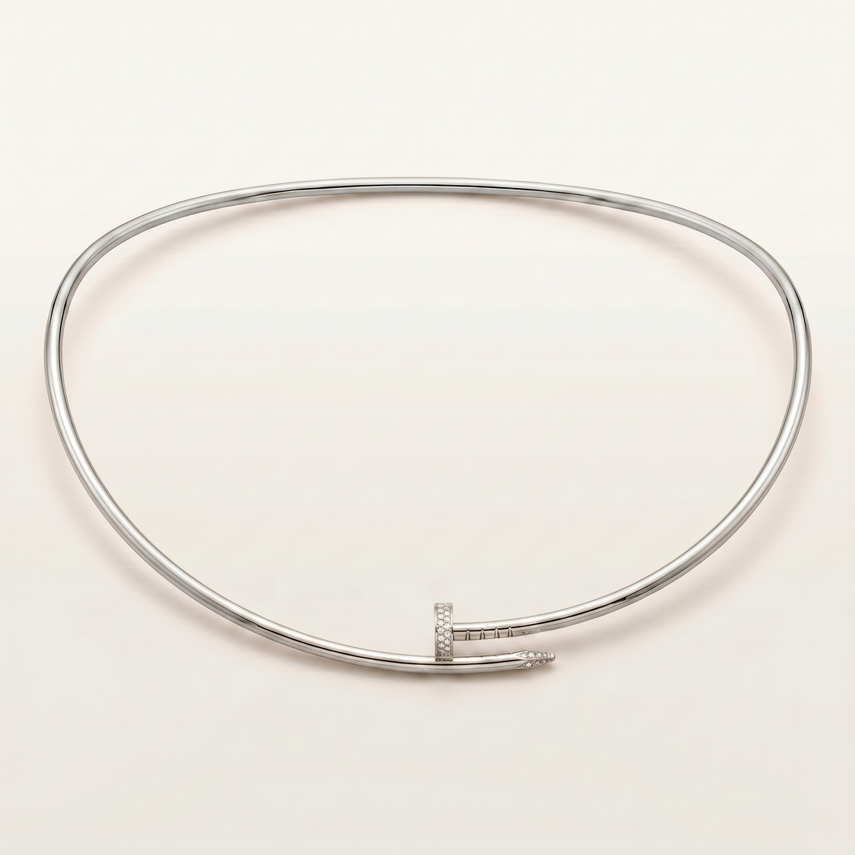 Juste Un Clou Torque Necklace