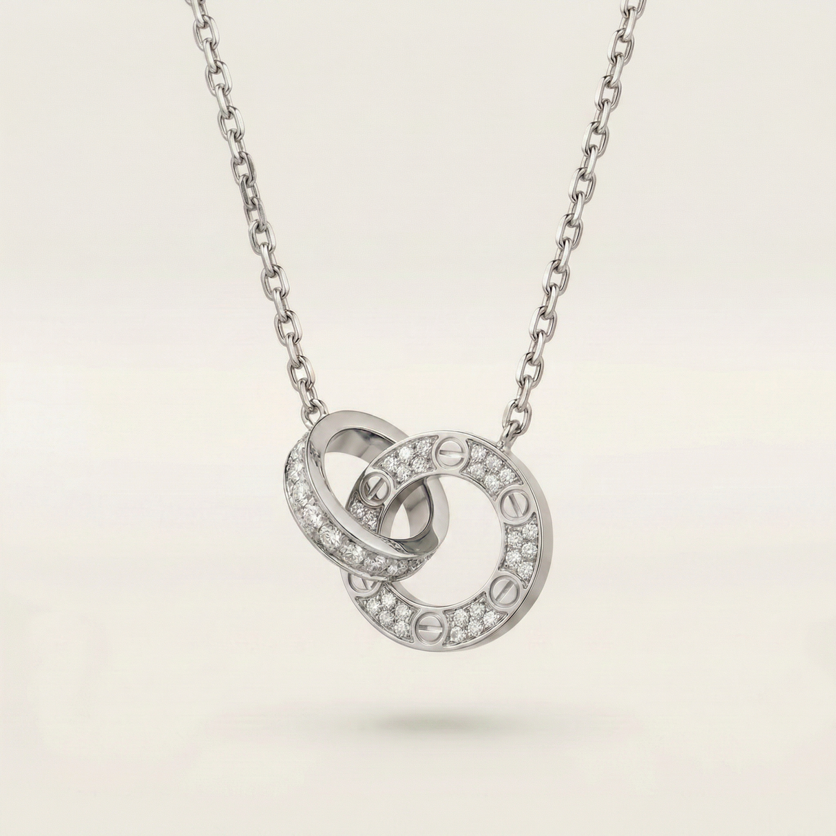 Love Pavé Necklace