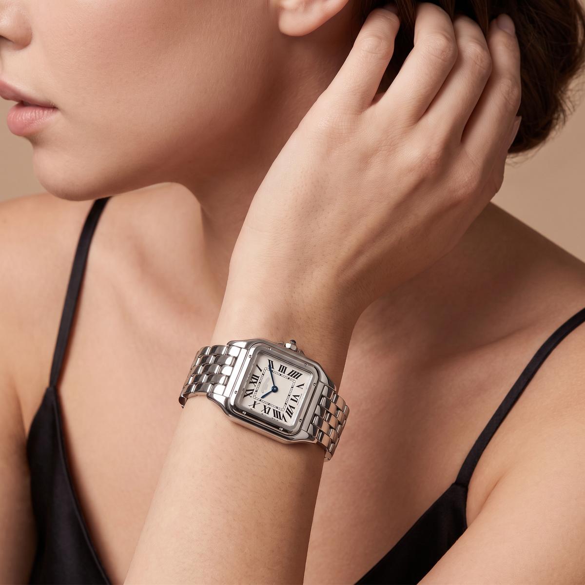 Panthère De In White Women's Watch