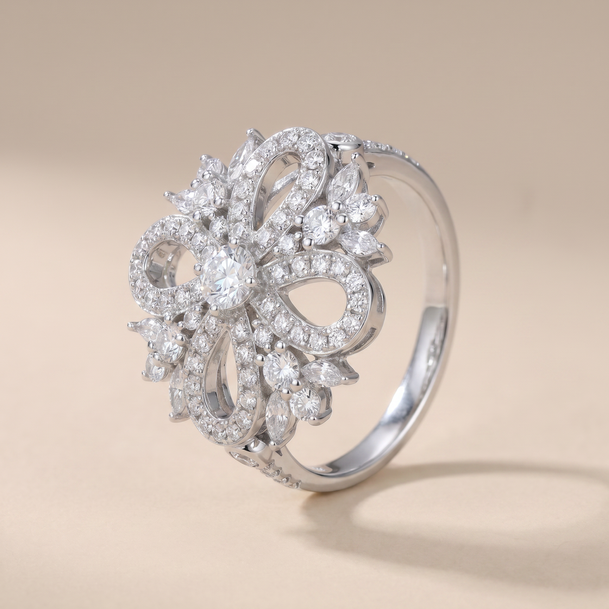 Vintage Floral Ring
