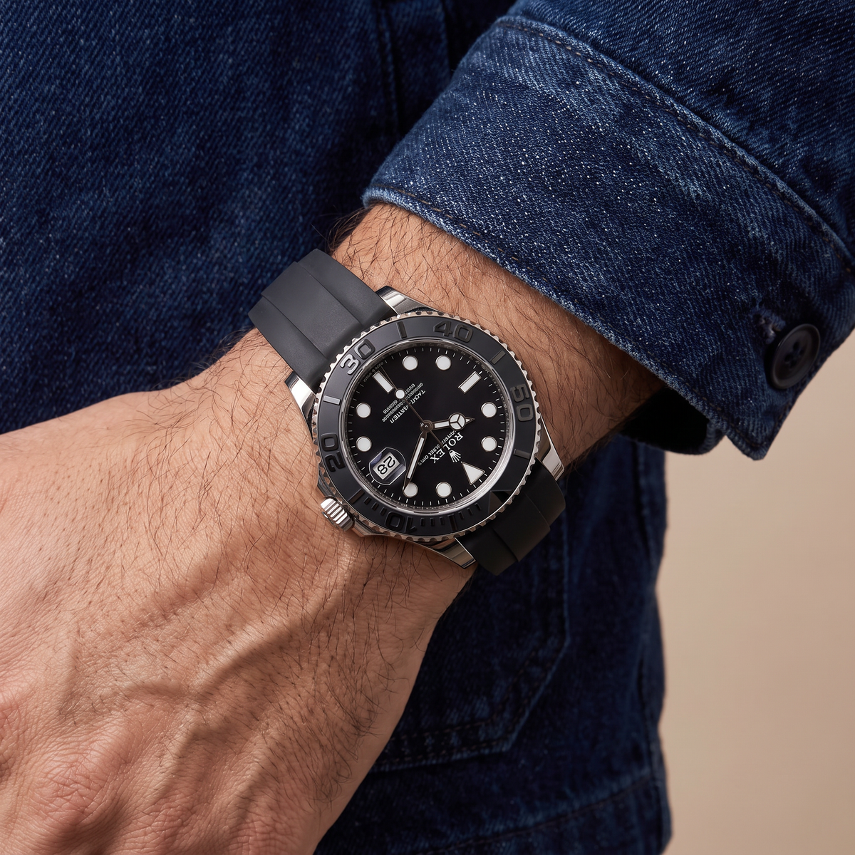 Yacht-Master Black Dial Automatic Men’s Watch