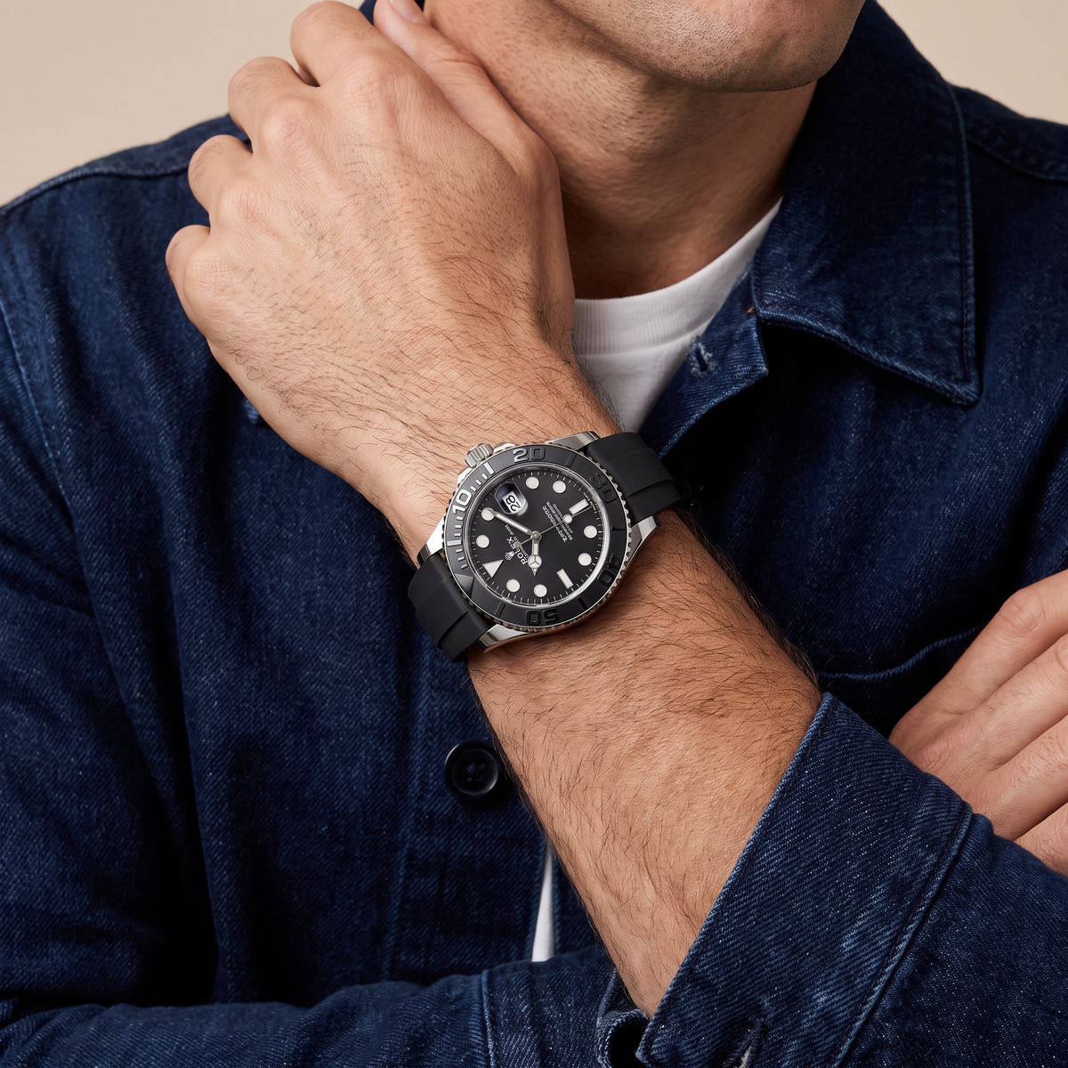 Yacht-Master Black Dial Automatic Men’s Watch