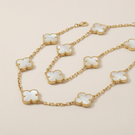 Alhambra 10 Motifs Mother Of Pearl Necklace