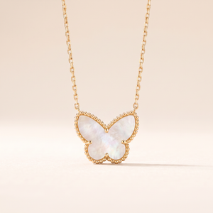 Alhambra Butterfly Charm Necklace