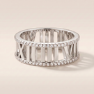 Atlas Roman Numeral Ring
