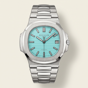 Blue Dial Stainless Steel Automatic Watch