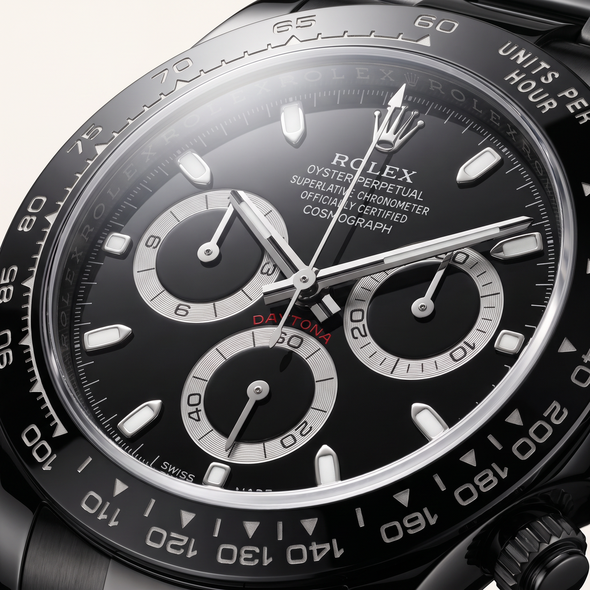 Chronograph Daytona Full Black Automatic Watch