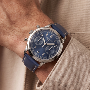Complications Blue Dial White Gold Automatic Men's Watch