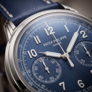 Complications Blue Dial White Gold Automatic Men's Watch