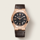 Constantin Overseas 47040 Black Dial Rose Gold Men's Watch