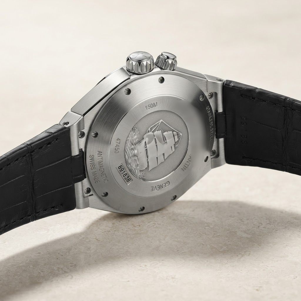 Constantin Overseas 47450 Dual Time Grey Dial Men's Watch