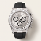 Cosmograph Daytona Steel Dial Chronograph Diamond-set Automatic Men's Watch