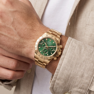 Cosmograph Daytona Vivid Green Dial Yellow Gold Men’s Watch