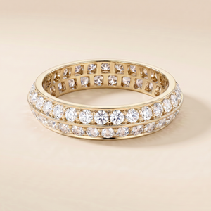 Couture Eternity Wedding Pavé Diamonds Band Ring