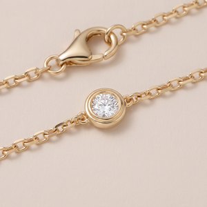 D'Amour 1 Diamond On Chain Bracelet