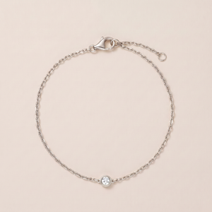 D'Amour 1 Diamond On Chain Bracelet