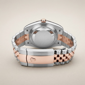 Datejust Everose Chocolate Dial Oystersteel Automatic Men's Watch