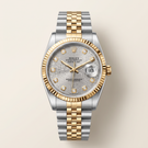Datejust Silver Computer Dial Stainless Steel Automatic Men's Watch