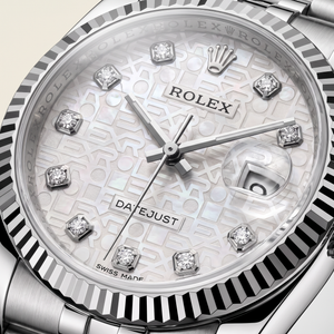 Datejust Silver Computer Dial Stainless Steel Oyster Perpetual Automatic Watch