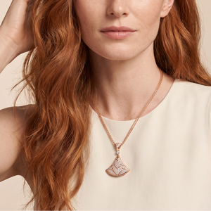 Diva's Dream Full Paved Long Necklace