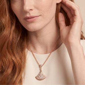 Diva's Dream Full Paved Long Necklace