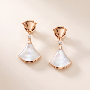 Diva's Dream Mother Of Pearl Drop Earrings