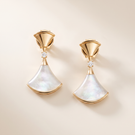 Diva's Dream Mother Of Pearl Drop Earrings