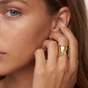 Elsa Peretti Bone And Split Cuff Ring