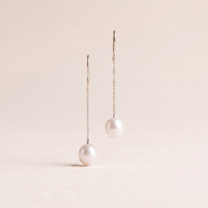 Elsa Peretti Pearl Drop Earrings