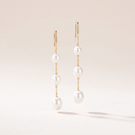 Elsa Peretti Pearls On Chain Drop Earrings