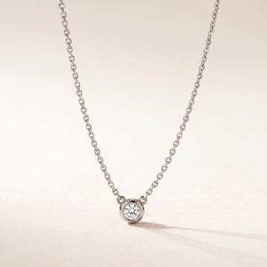 Elsa Peretti Solitaire Diamond Necklace