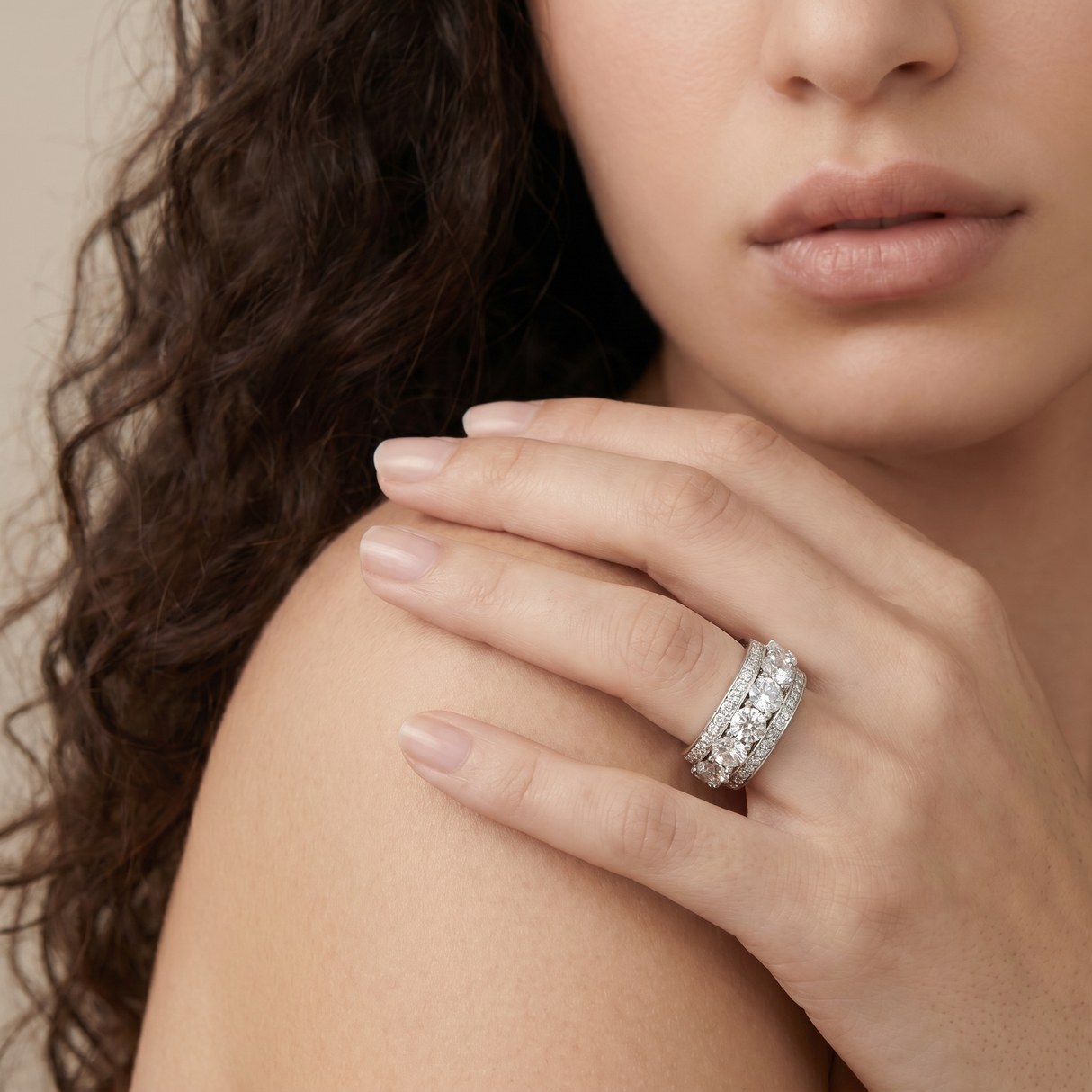 Enlacement Wedding Ring