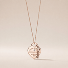 Heart & Key Pendant Necklace