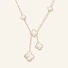 Magic Alhambra Six Motifs Mother Of Pearl Clover Necklace