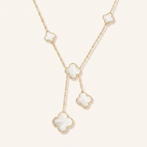 Magic Alhambra Six Motifs Mother Of Pearl Clover Necklace
