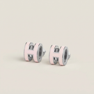 Mini Pop H Hoop Earrings