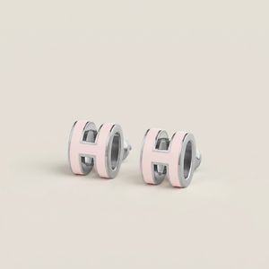 Mini Pop H Hoop Earrings