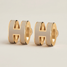 Mini Pop H Hoop Earrings