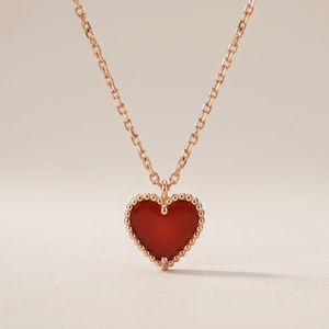 Sweet Alhambra Heart Pendant Necklace
