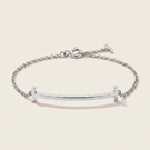 T Smile Curved Bracelet