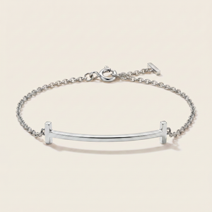 T Smile Curved Bracelet
