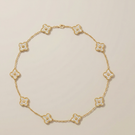 Vintage Alhambra 10 Motifs Necklace