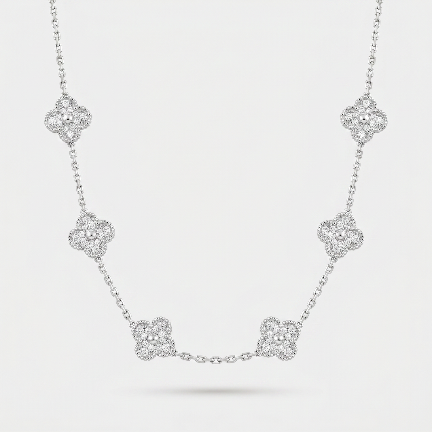 Vintage Alhambra 10 Motifs Necklace