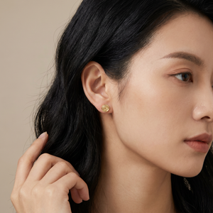 Love Stud Earrings