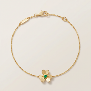 Frivole Emerald Clover Bracelet